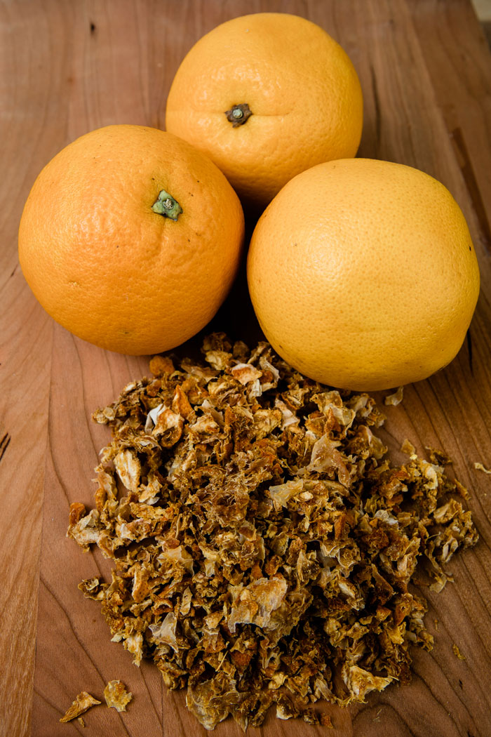 Orange biologique morceaux