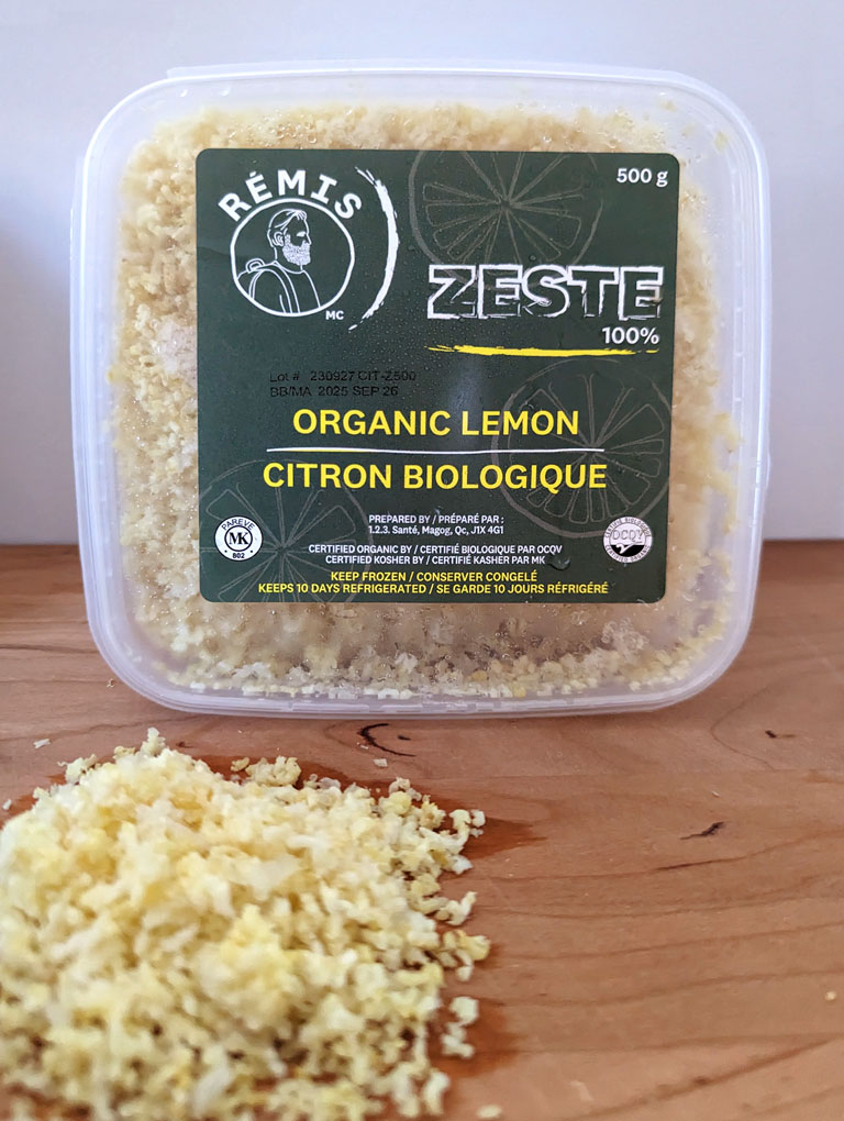 RÉMIS ZESTE citron biologique