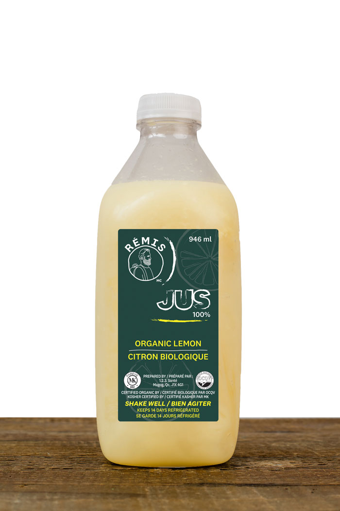 RÉMIS JUS citron biologique
