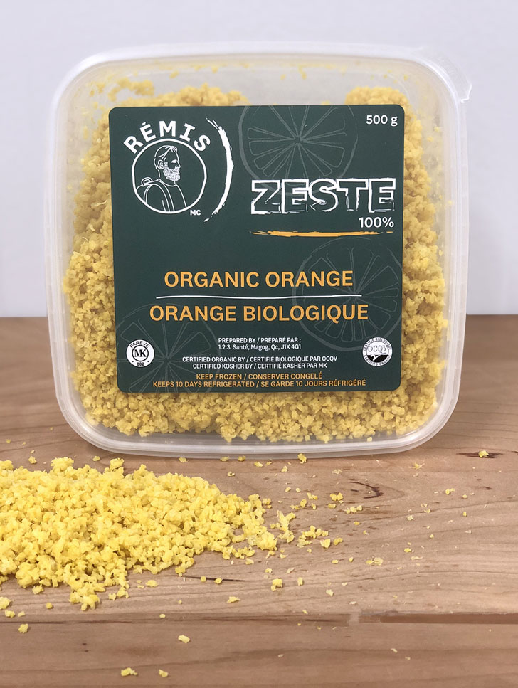 RÉMIS ZESTE orange biologique