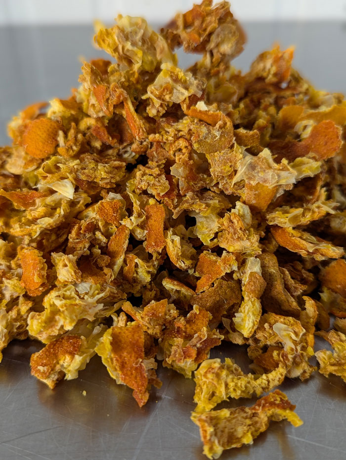 Clémentine biologique morceaux